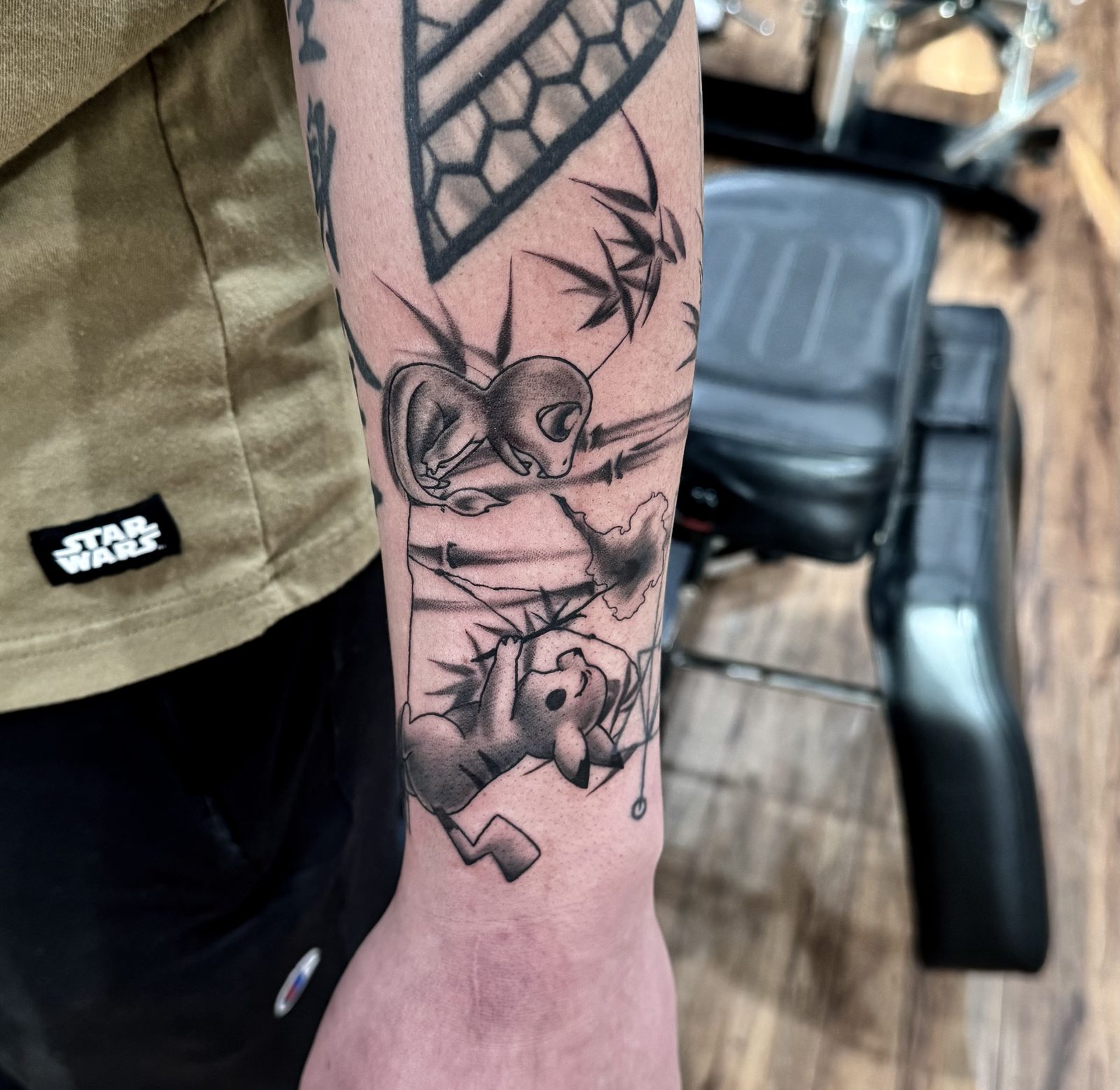 Anime style tattoo by Cihan Pöhrenk